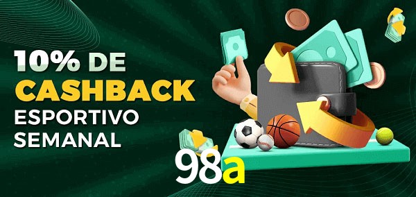 10% de bônus de cashback na 98a
